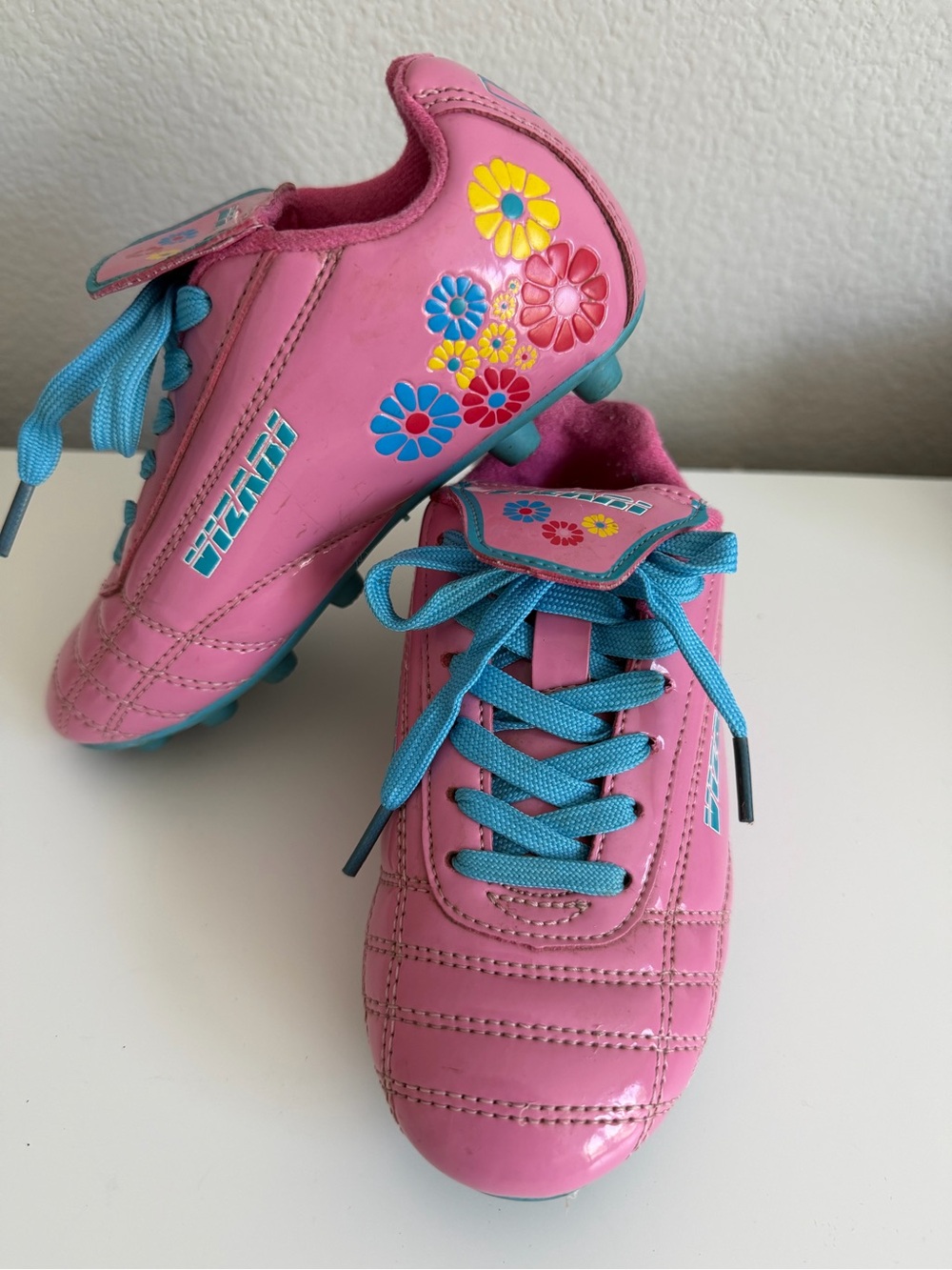 Vizari Bloom Soccer Cleats Size 11 Pink Floral